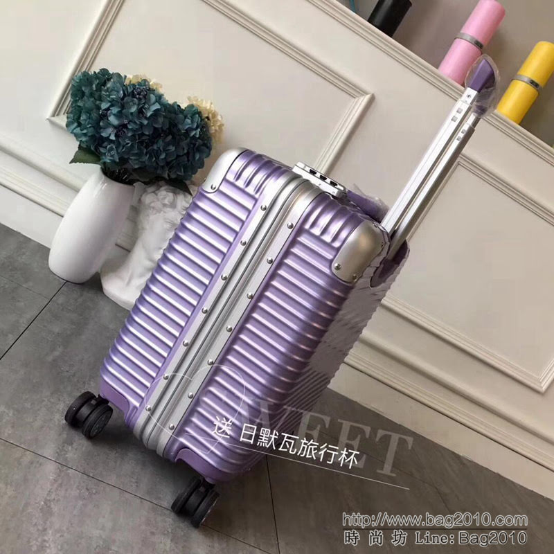 RIMOWA日默瓦 拉杆箱/拉箱 pc+鋁鎂合金 經典classic系列 PC最高版本 明星同款 8010  xbt1058